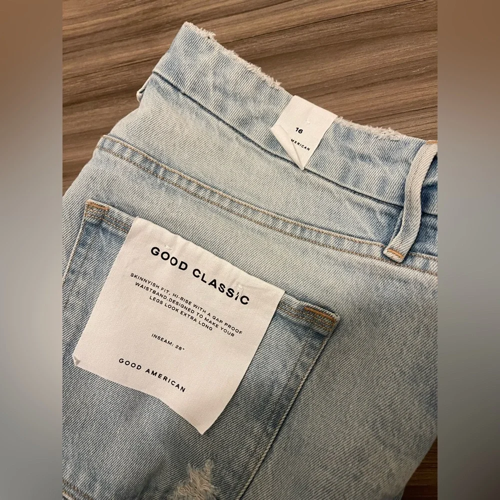 NWT Good American Good Classics (Size 16) - Picture 4 of 5